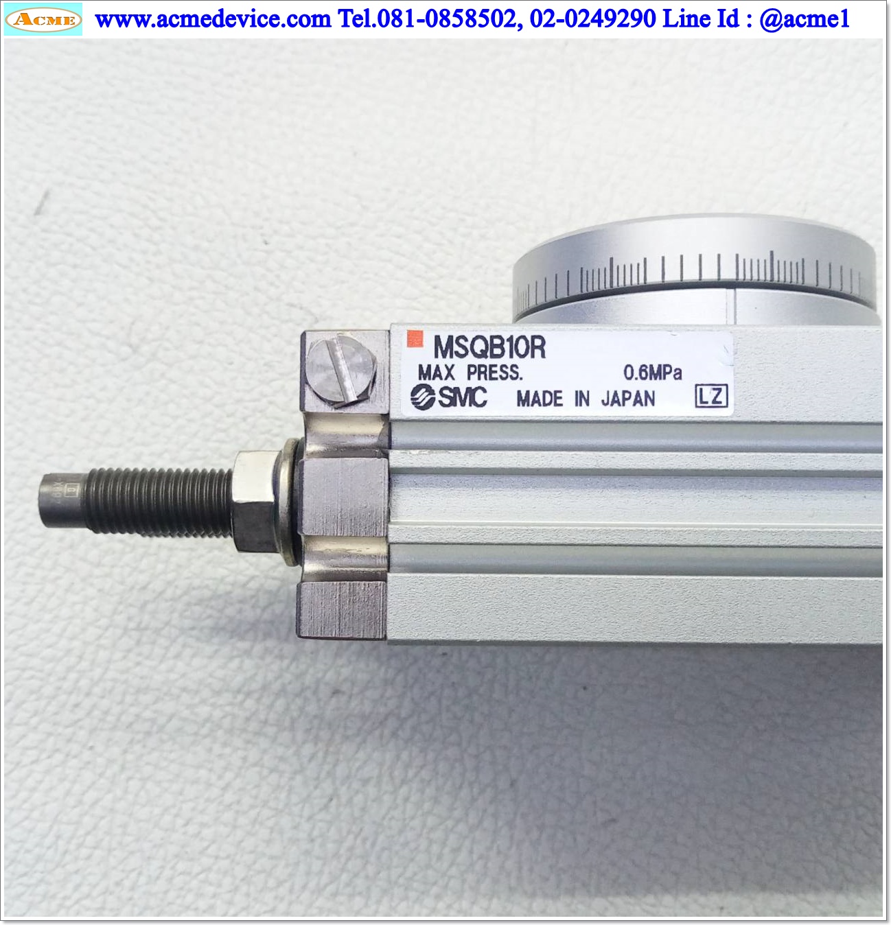 Rotary Actuator SMC รุ่น MSQB10R, 190 องศา