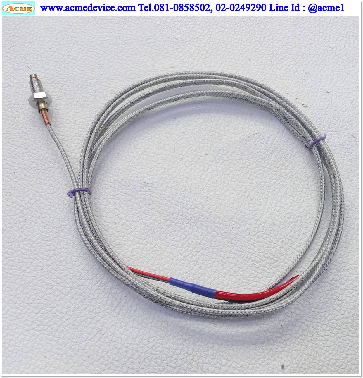 Thermo Couple รุ่น Type K, โต 6mm