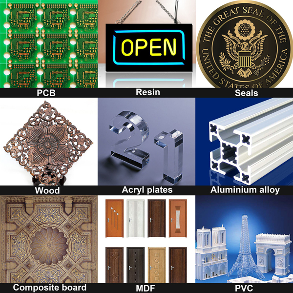 Mini CNC 6090BS 2200W Spindle Vendo 3D Fresadora CNC Ocasion Sistemas