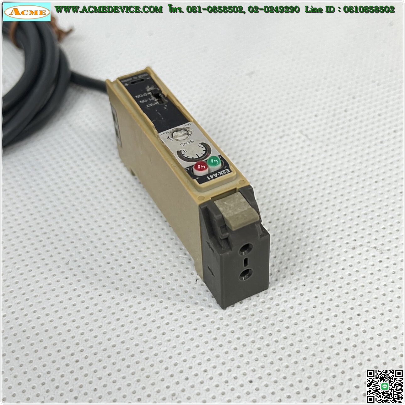 Fiber Amp Omron รุ่น E3X-A41 PNP