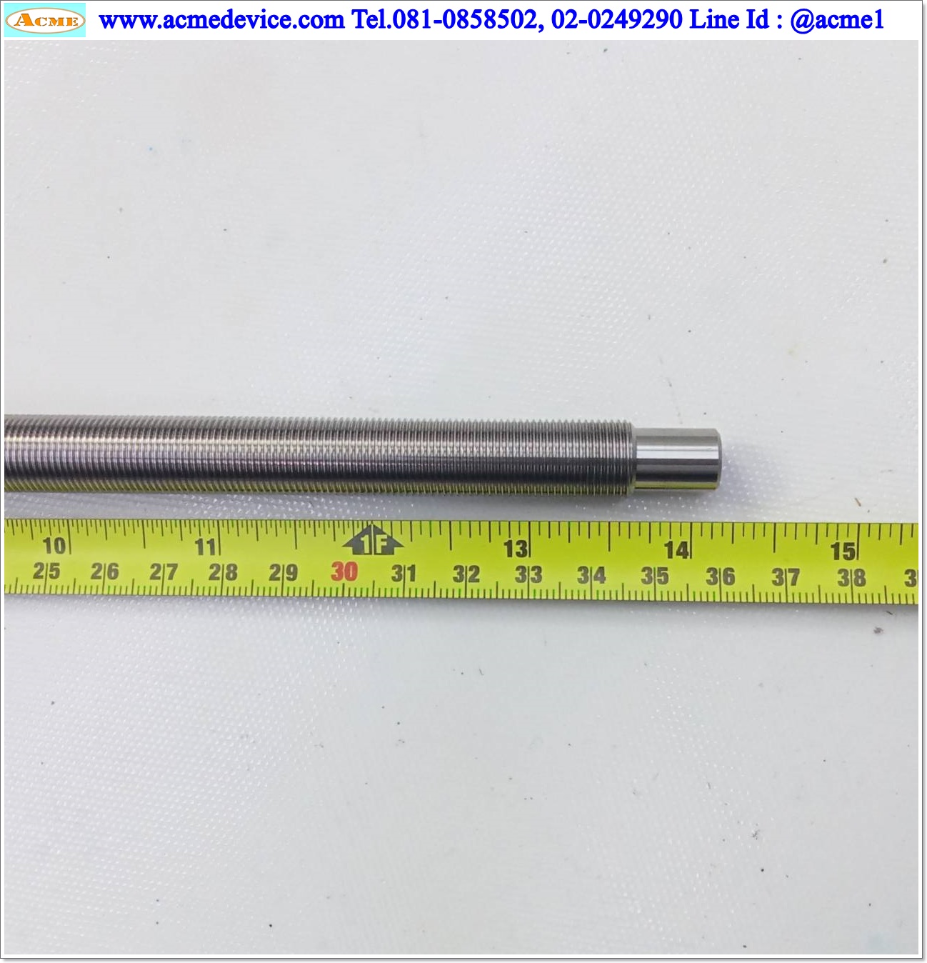 Lead Screw Universal รุ่น 3,977,269, Diameter 1/2", Lead 0.040", Travel 14"