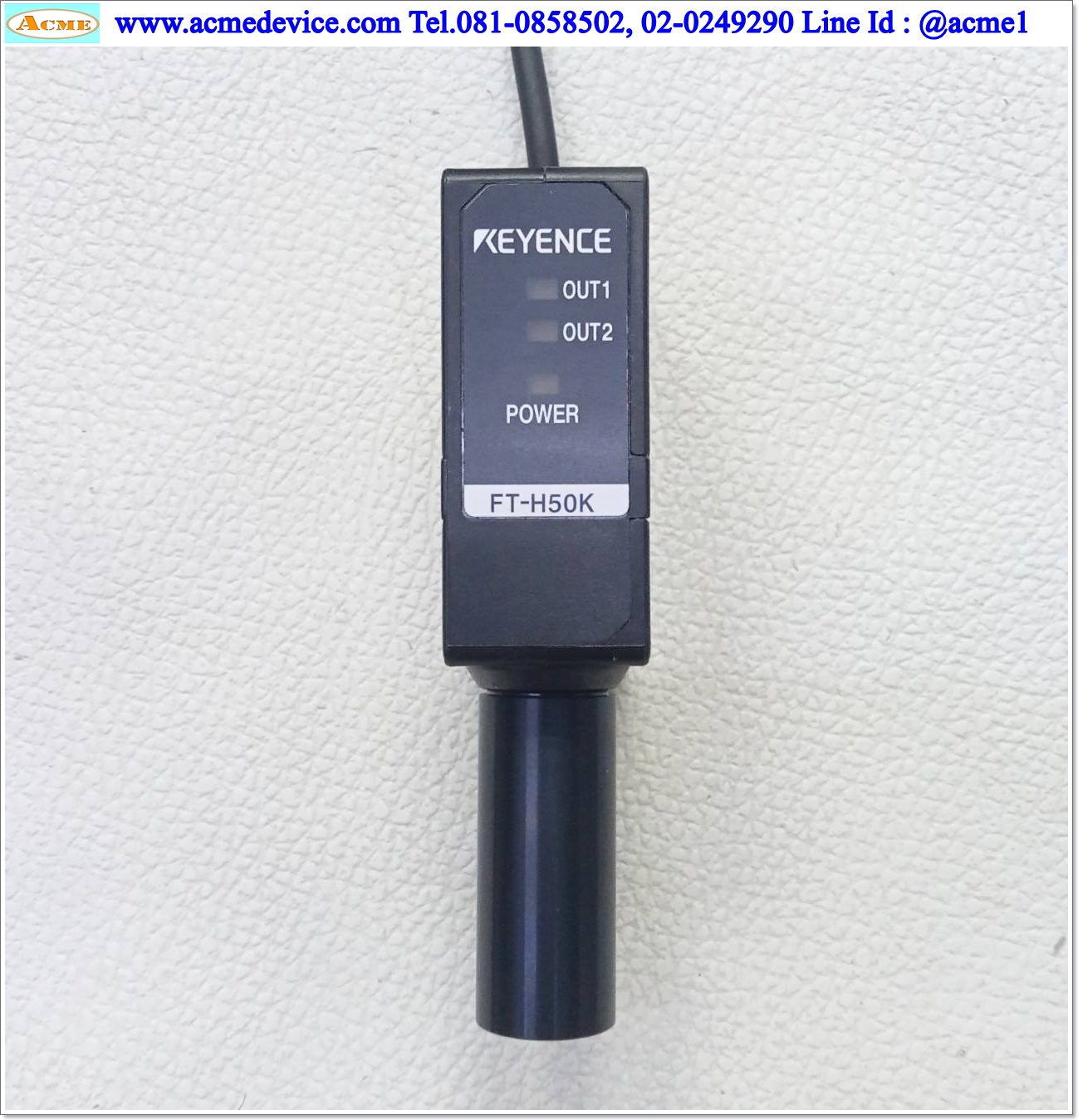 Infrared Keyence รุ่น FT-H50K, Range 32 to 2462 ํF, High Temperature