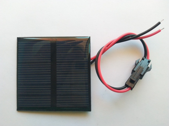 แผงโซล่าร์เซลล์ 3V/90mA
