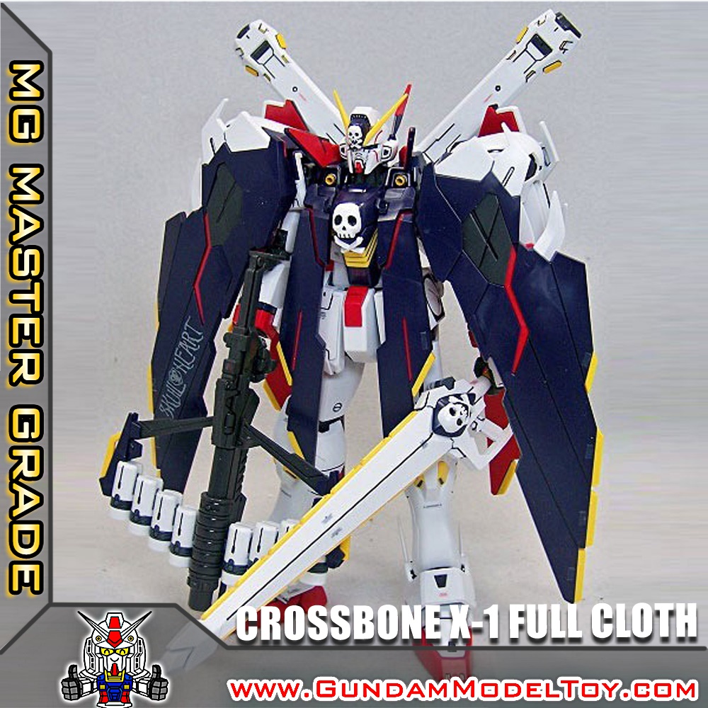 MG 1/100 CROSSBONE GUNDAM X-1 FULL CLOTH ครอสโบน กันดั้ม เอ็กซ์วัน ฟูล โคลธ