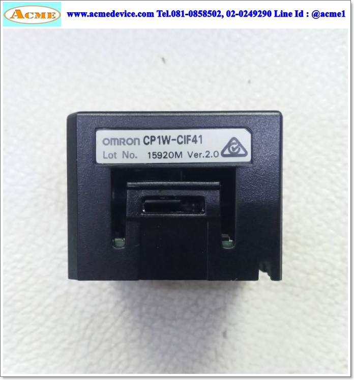 Safety Controller Omron รุ่น G9SP-N20S + CP1W-CIF41, Sourcing Output