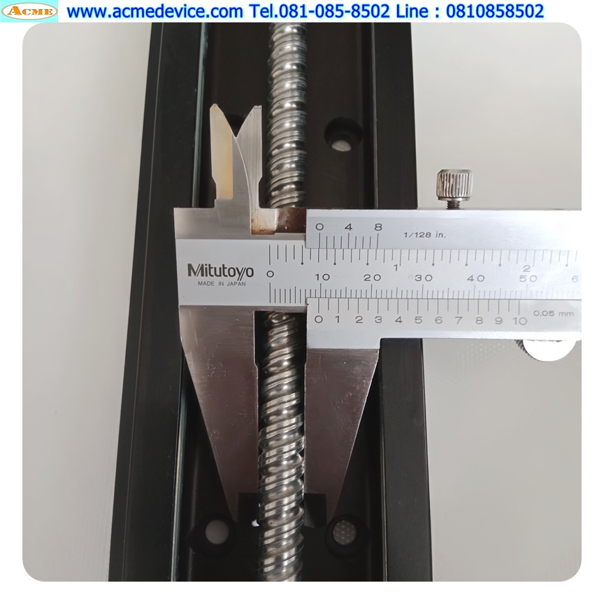 แกนสําเร็จรูป Ball Screw Kuroda รุ่น SE3010A-300U-A1CZ-AD092, ขนาด 80 mm x 375 mm, Stroke 210 mm, Pit 10 mm