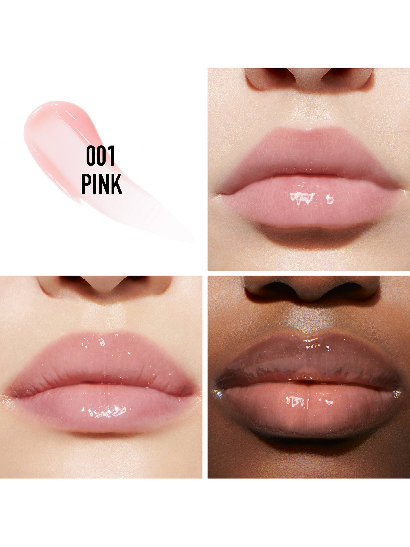 ลิปกลอส Dior Lip Maximizer 6ml สี001 Light Pink