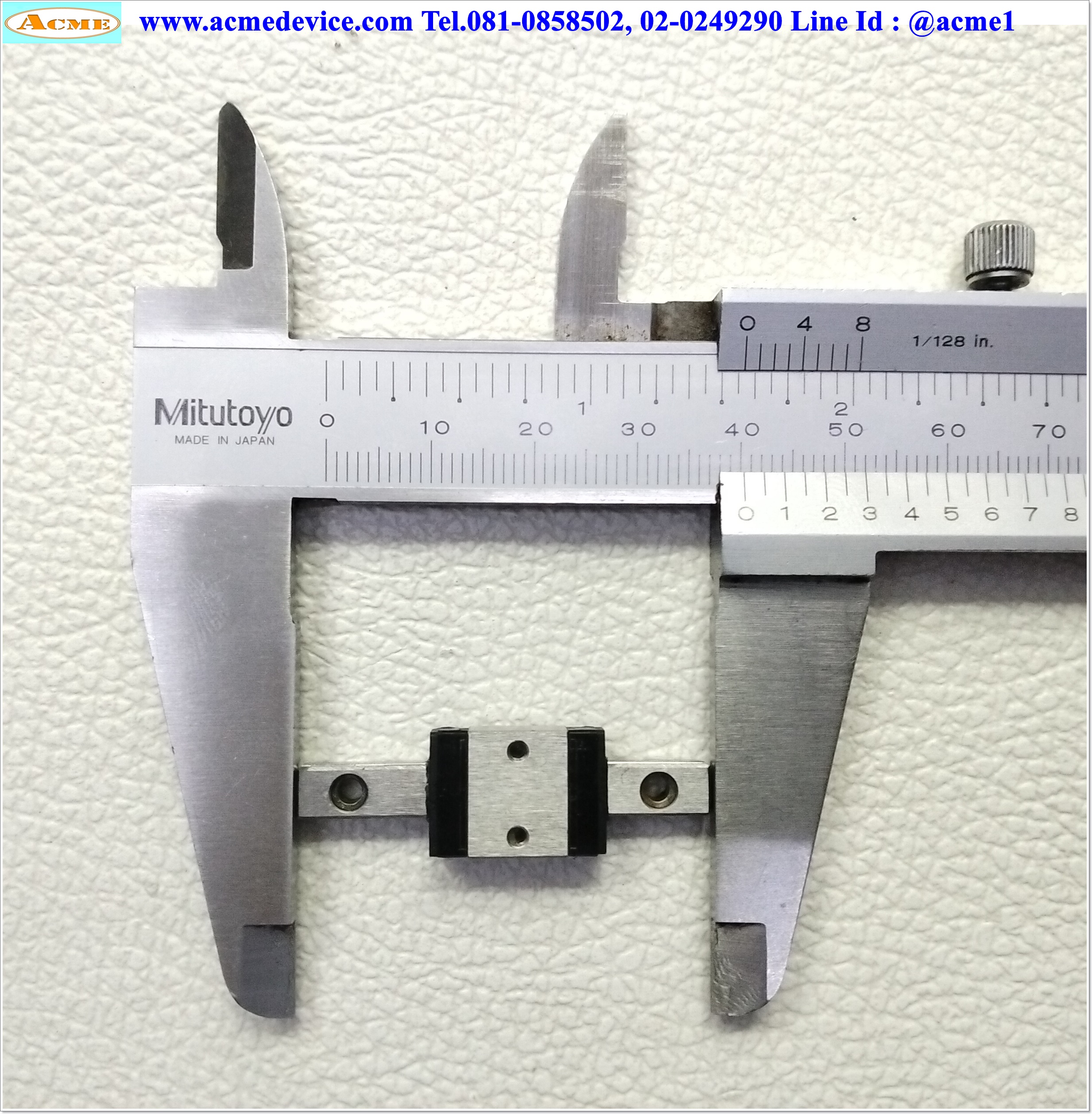 Linear Block and Rail รุ่น 6, รางสไลด์ขนาด 5 mm. x 40 mm.