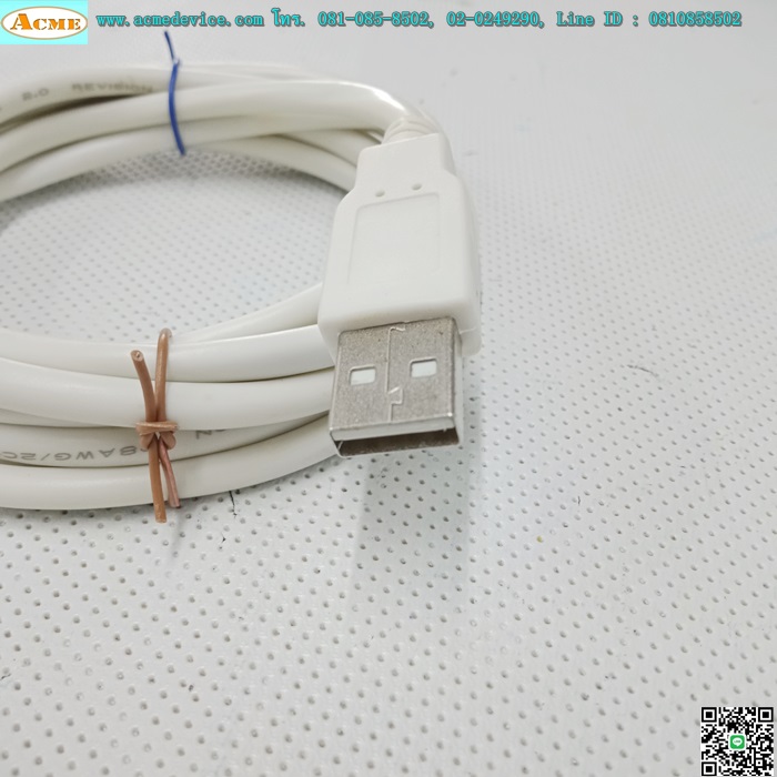 USB รุ่น Mini B Stecker USB A , สายยาว 2M.