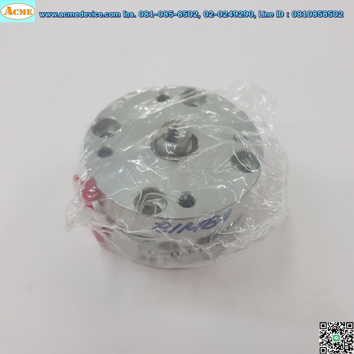 Flat Cylinder BIMBA รุ่น F0-040.25, Double Acting, Single End Rod, Bore: 3/4", Stroke: 0.25"