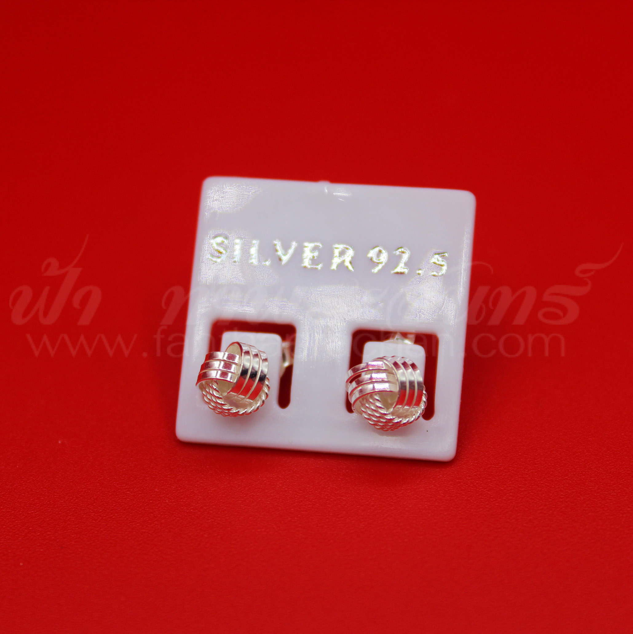 ต่างหูเงินแท้ 92.5% ลายต่างๆ