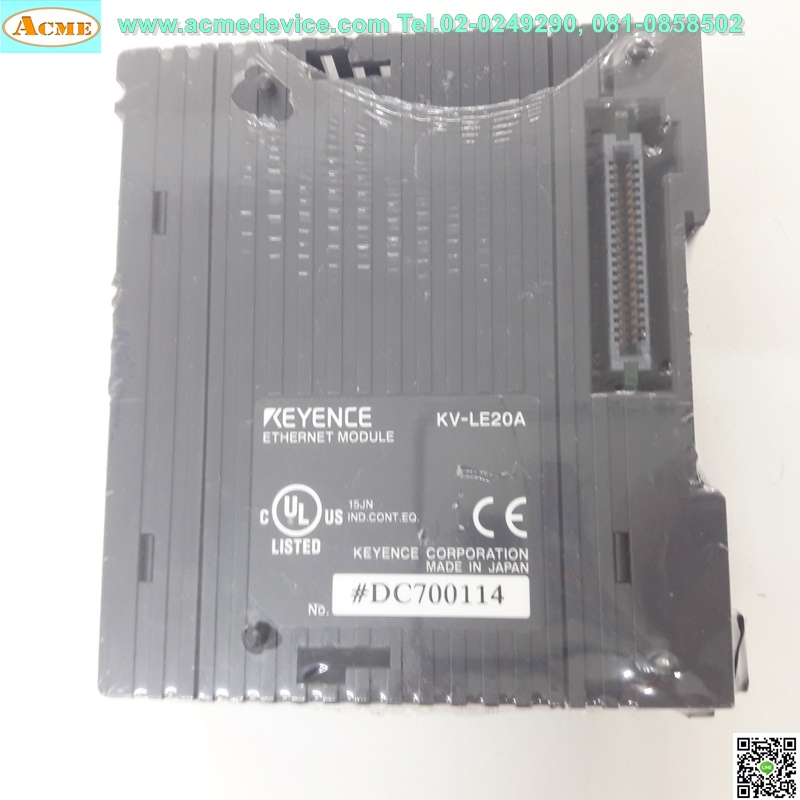 PLC Keyence รุ่น KV-LE20A, Ethernet Unit