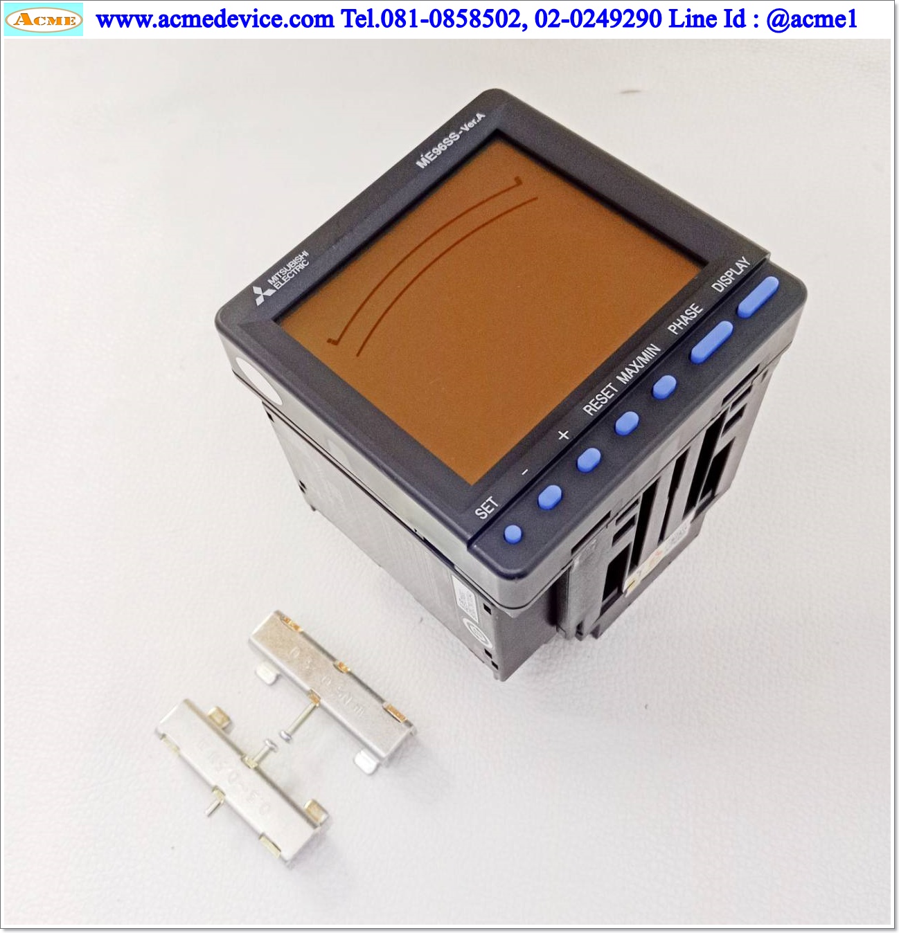 Multi-Measuring Intrument Mitsubishi รุ่น ME96SSRA-MB & CC-Link communication unit ME-0040C-SS96
