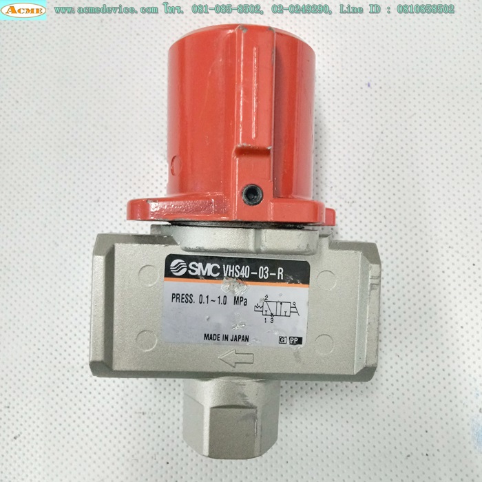 Hand Valve SMC รุ่น VHS40-03-R