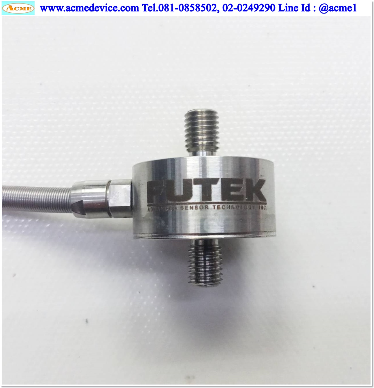 Load Cell Futek รุ่น LCM300, CAP 50 lb, 2224 N (22.68 kg), IP67