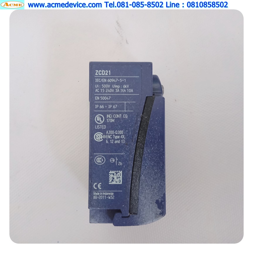 Limit Switch Telemecanique รุ่น ZCD21, 240Vac