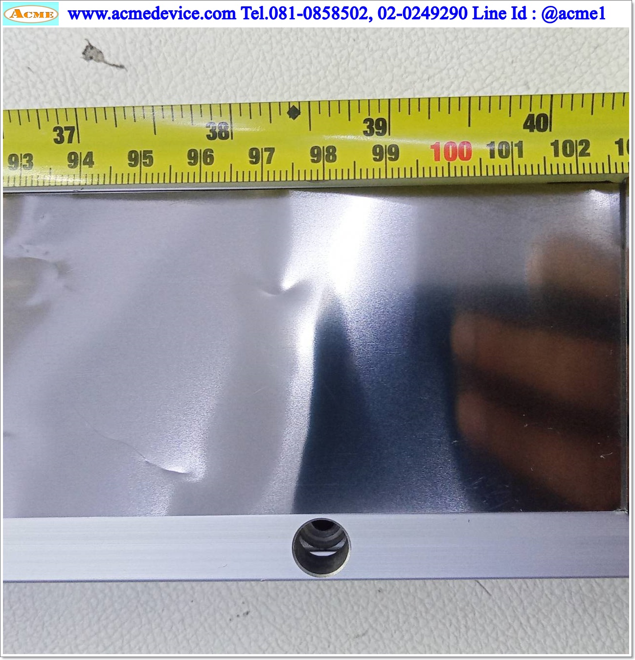 แกนสำเร็จรูป Ball Screw Sunvision รุ่น SGA8R-10-1000, ขนาด 80 x 1,250 mm., แกนโต 15 mm., Stroke 1020 mm., Pit 10 mm. ( L )