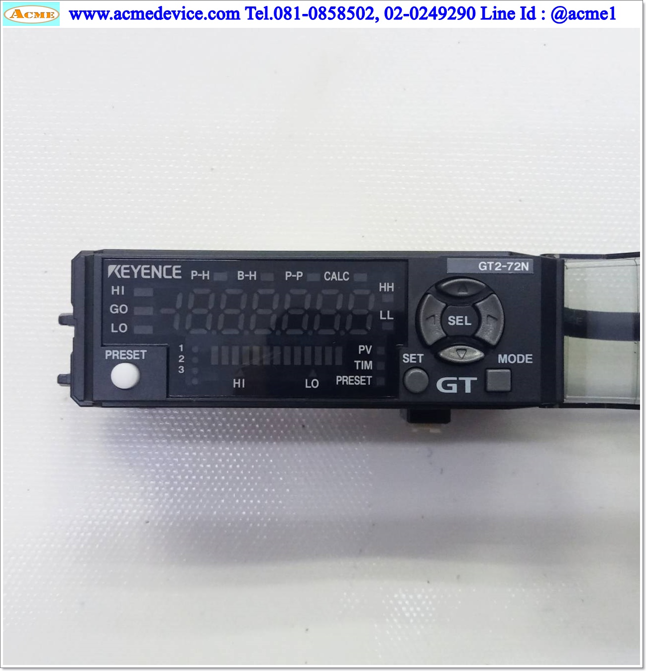 Contact Sensor Amp Keyence รุ่น GT2-72N, NPN