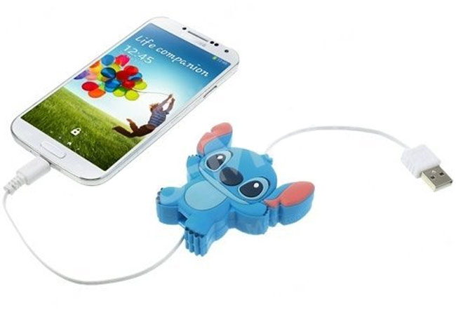 สายชาร์จซัมซุง USB เก็บได้รูปการ์ตูน