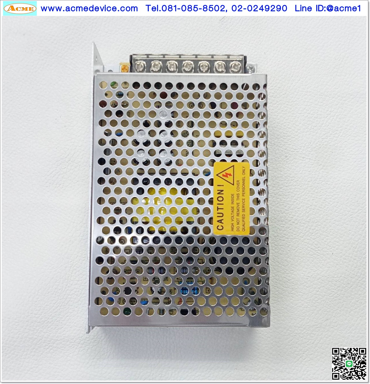 Power Supply Mean Well รุ่น S-50-24, Output 24V, 2.1A, 50W