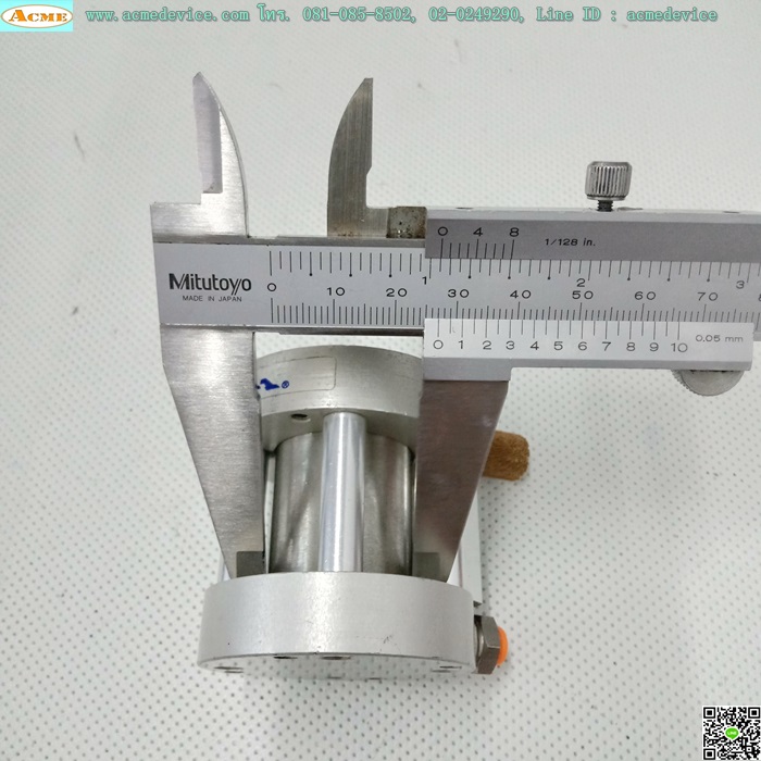 Flat Cylinder Bimba รุ่น F0S-090.375-3M, Bore 27, Stroke 10 mm.