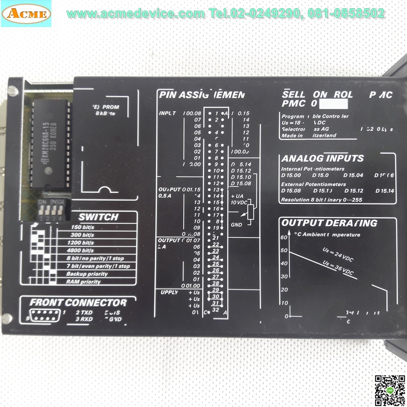 Selecontrol PMC10, CPU Unit