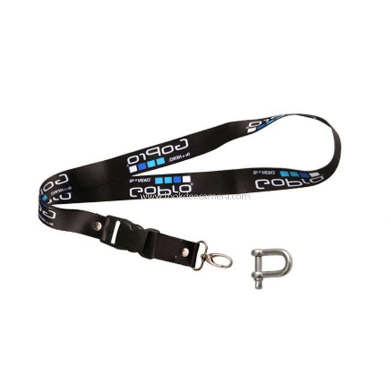 สายคล้องคอสกรีนโลโก้ GoPro ใช้กับกล้องแอคชั่นแคม(Actioncam) ทุกยี่ห้อ GOPRO XIAOMI YI SJCAM