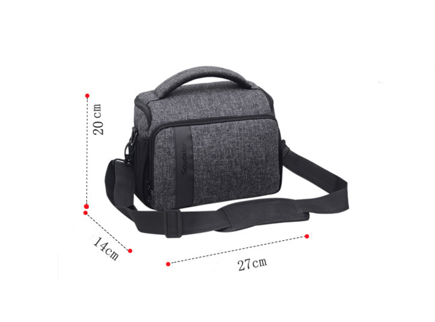 กระเป๋ากล้องยี่ห้อ Soudelor รุ่น D1705 สำหรับกล้องมิลเลอเลส DSLR ทุกรุ่น