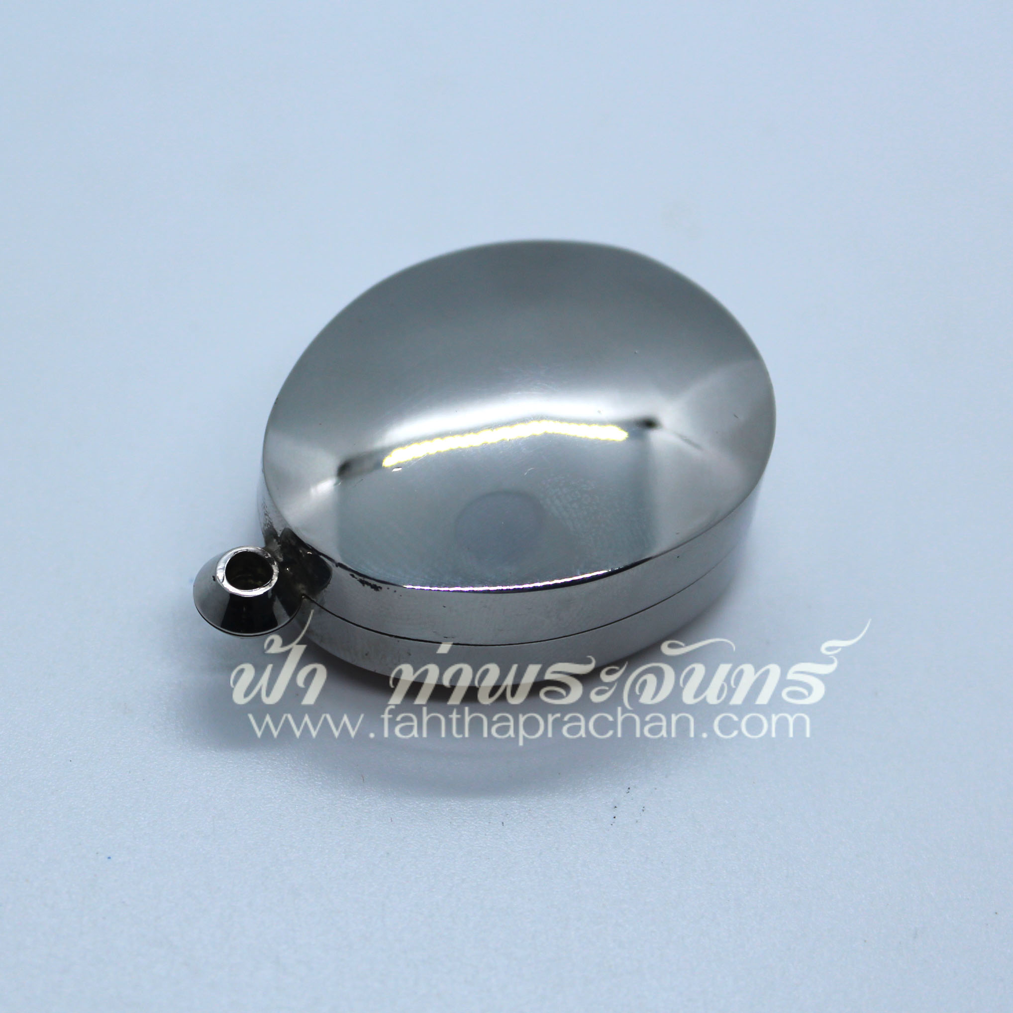 ตลับปิดตา หน้าเดียว สแตนเลสพุก