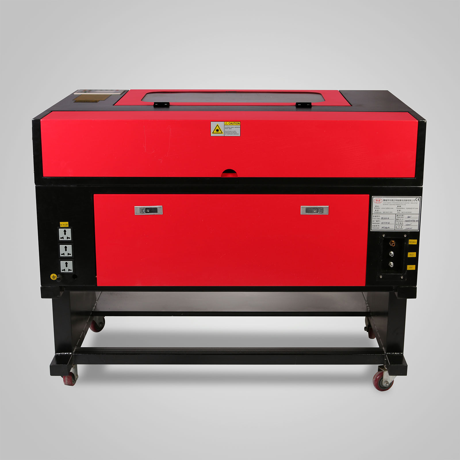 เครื่องแกะสลักด้วยแสงเรเซอร์ New System Laser Engraver/Engraving /Cutting Machine With Color Screen 700*500mm 60W CO2 Laser Tube With CE FDA