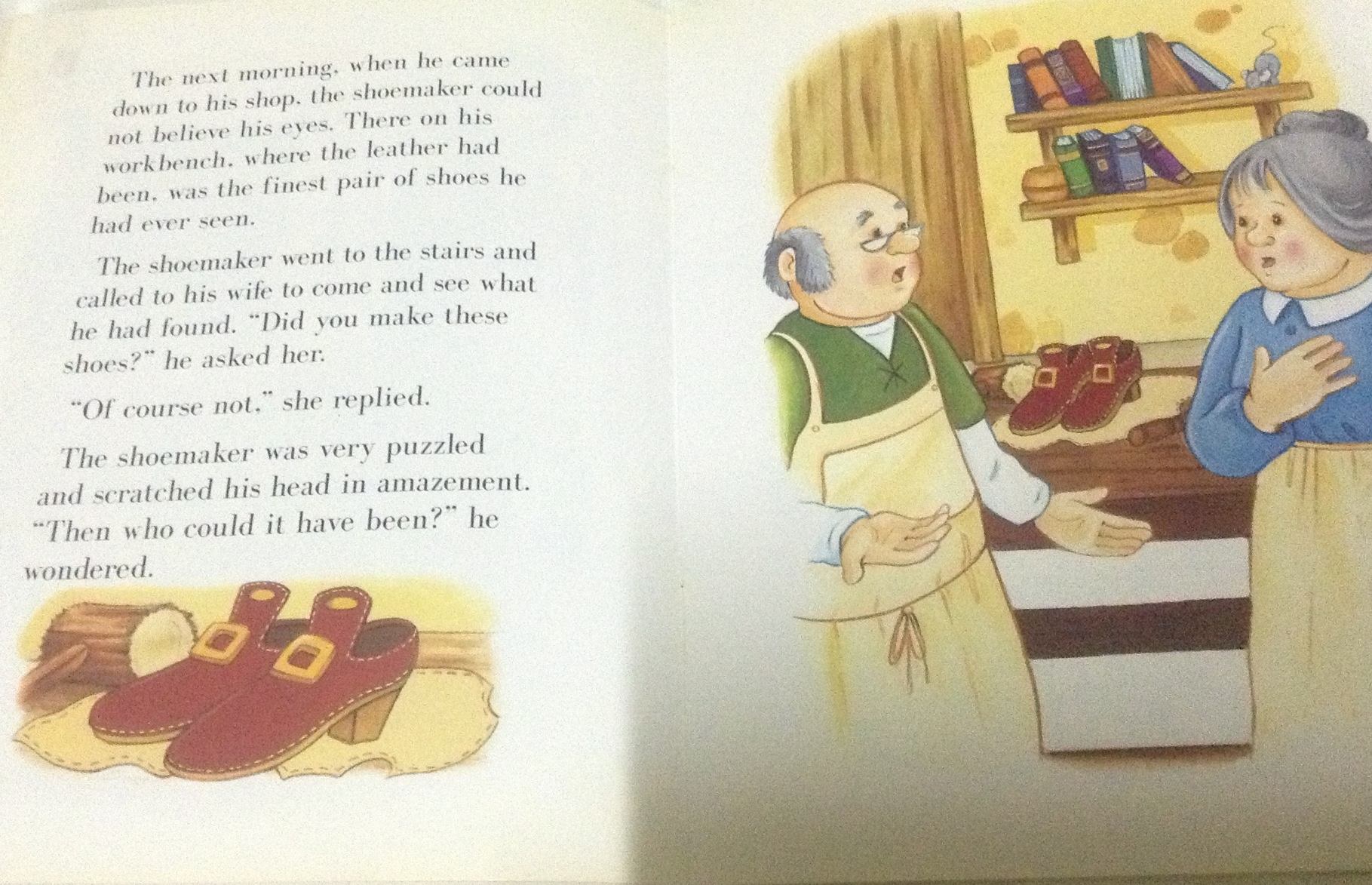 (4แถม4) the elves and the shoemaker ราคา 80