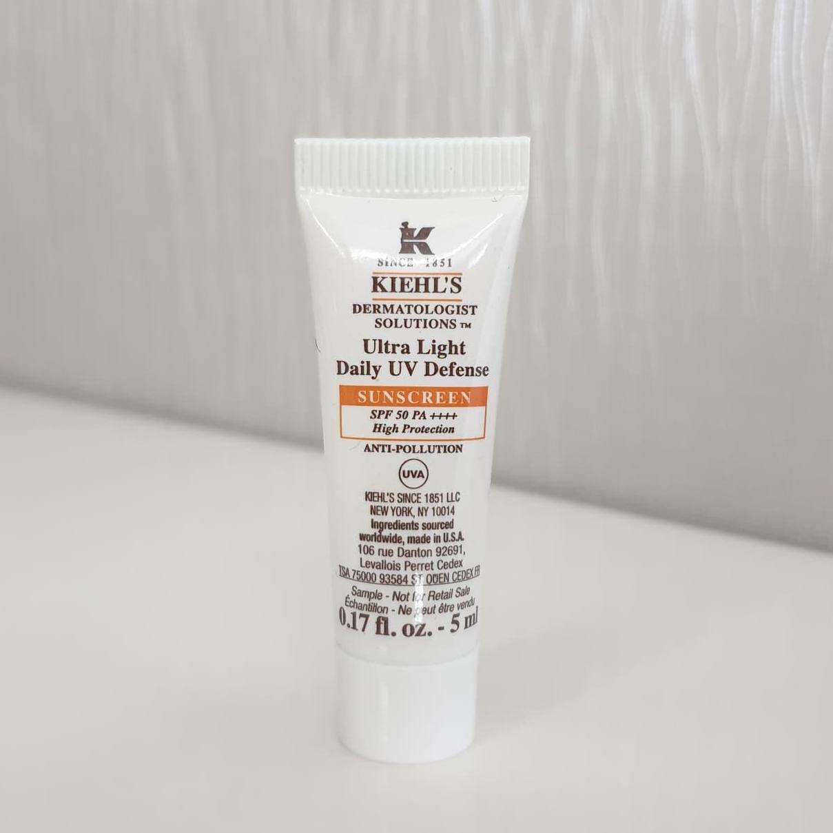 กันแดดคีลส์ Kiehl's - Ultra Light Daily UV Defense Sunscreen 5ml