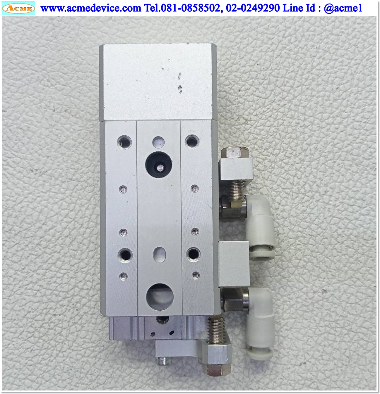 Guide Cylinder SMC รุ่น 13-MXS6-20A, Bore 6 mm, Stroke 20 mm