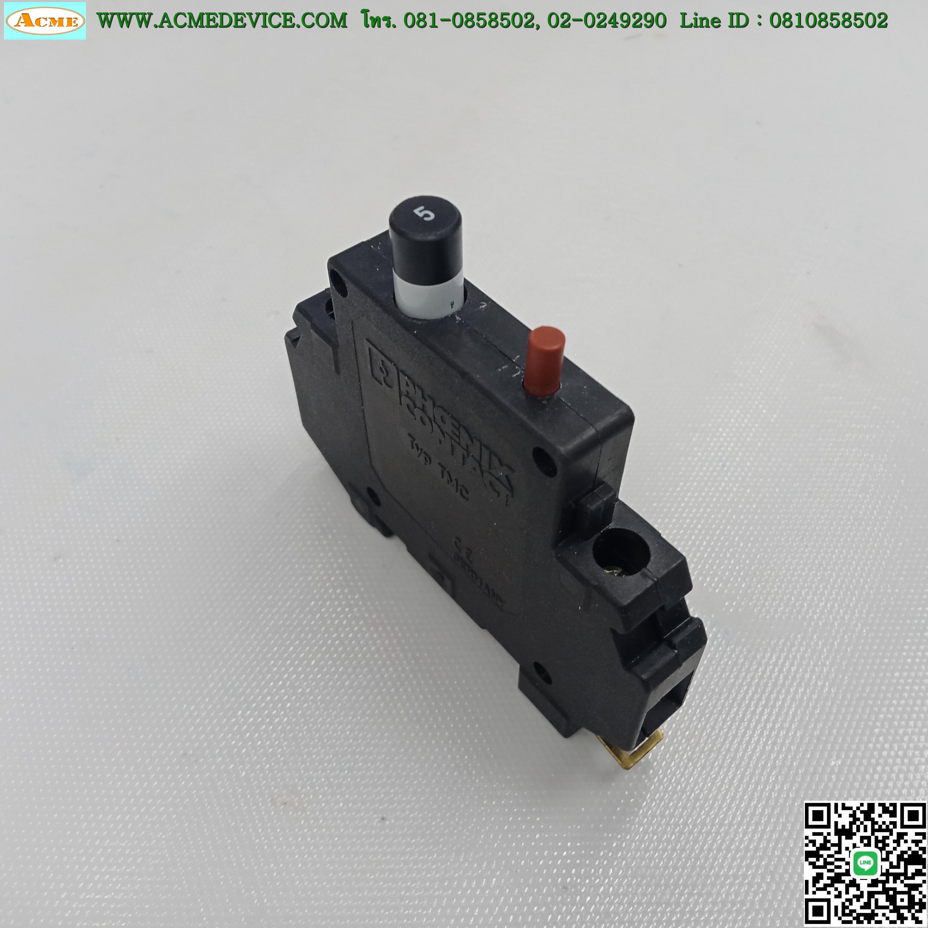 Breaker 1P Phoenix Contact รุ่น TMC42-01-5A, 5A