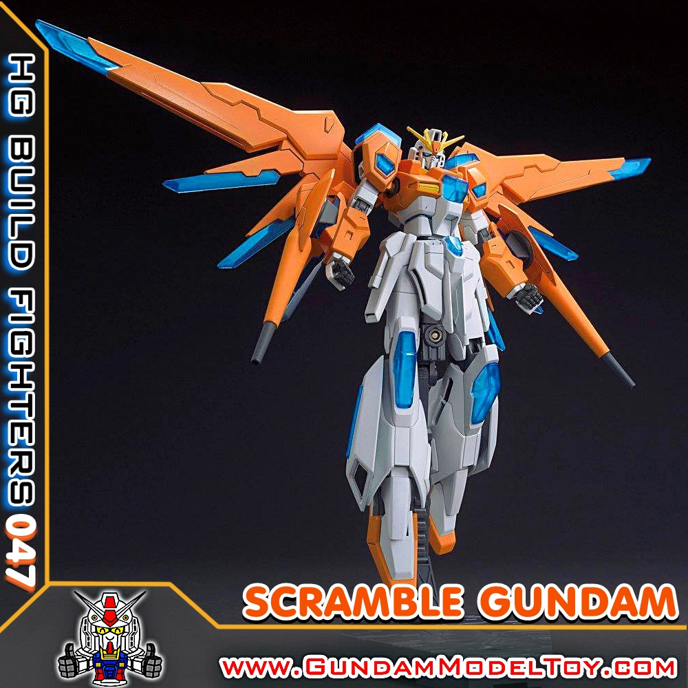 HGBF 1/144 SCRAMBLE GUNDAM สแครมเบิ้ล กันดั้ม
