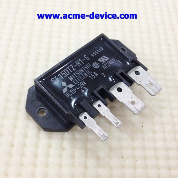 Solid State Relay Mitsubishi รุ่น SF15DTZ-H1-6, Input 19 to 29 Vdc, Output 240Vac 15A