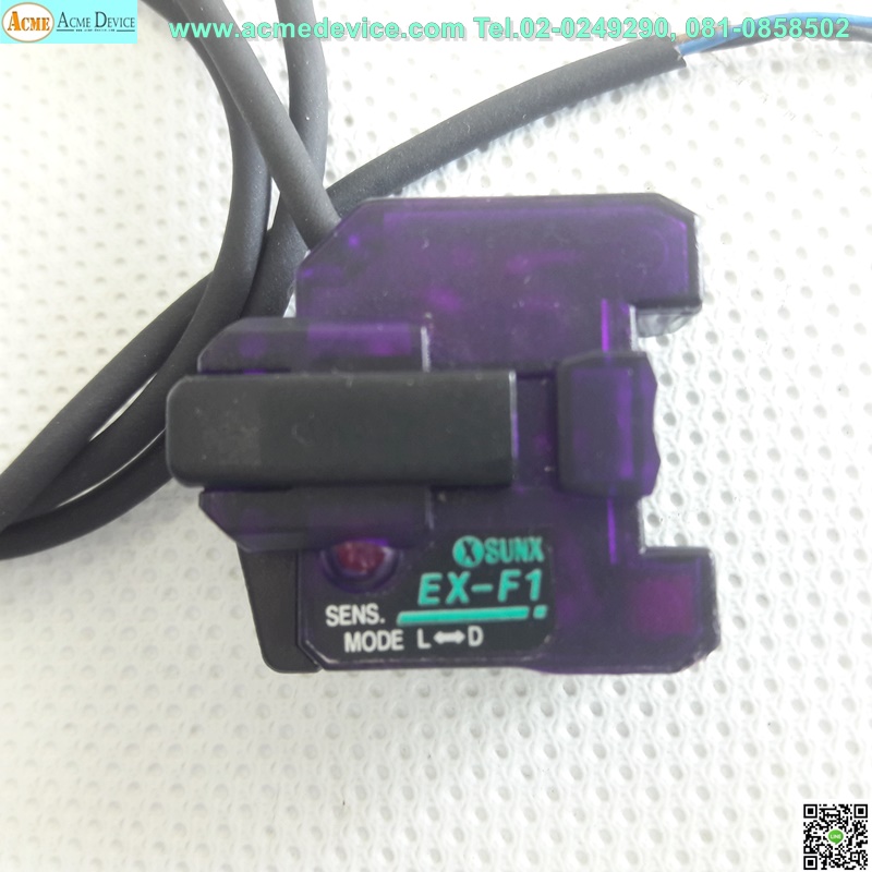 Photo Sensor Sunx รุ่น EX-F1, NPN, Dark ON/Light ON (วัดระดับของเหลวไม่หนืด)