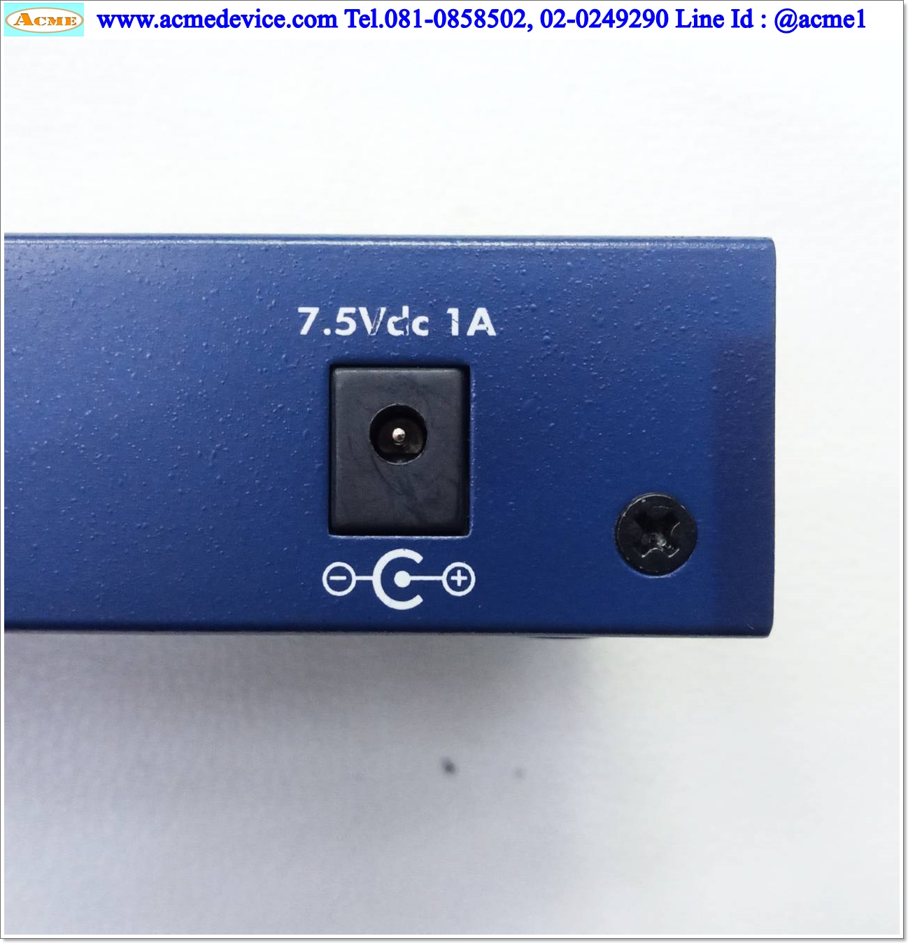 Industrial Hub Netgear รุ่น FS105, 7.5Vdc, 5 Port