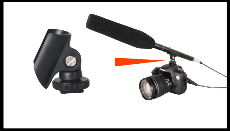 ไมโครโฟน shotgun ยี่ห้อBUB MA-G18สำหรับกล้องDSLR หรือกล้องวิดีโอ โหมดรับเสียงระยะไกลและระยะใกล้