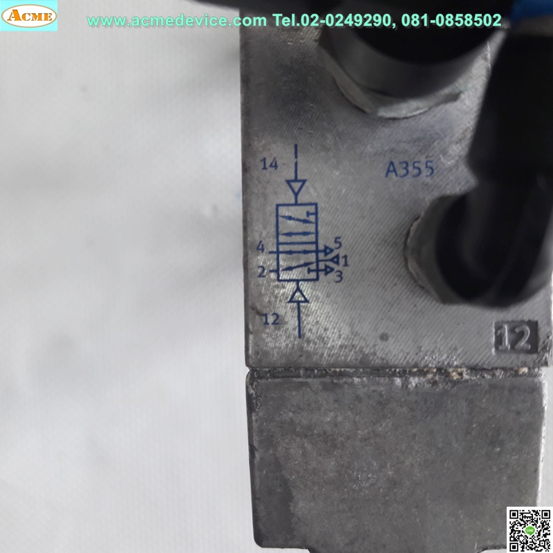 Solenoid valve Festo รุ่น j-5-1/4-B-14295, 5/2, valve 10 mm.