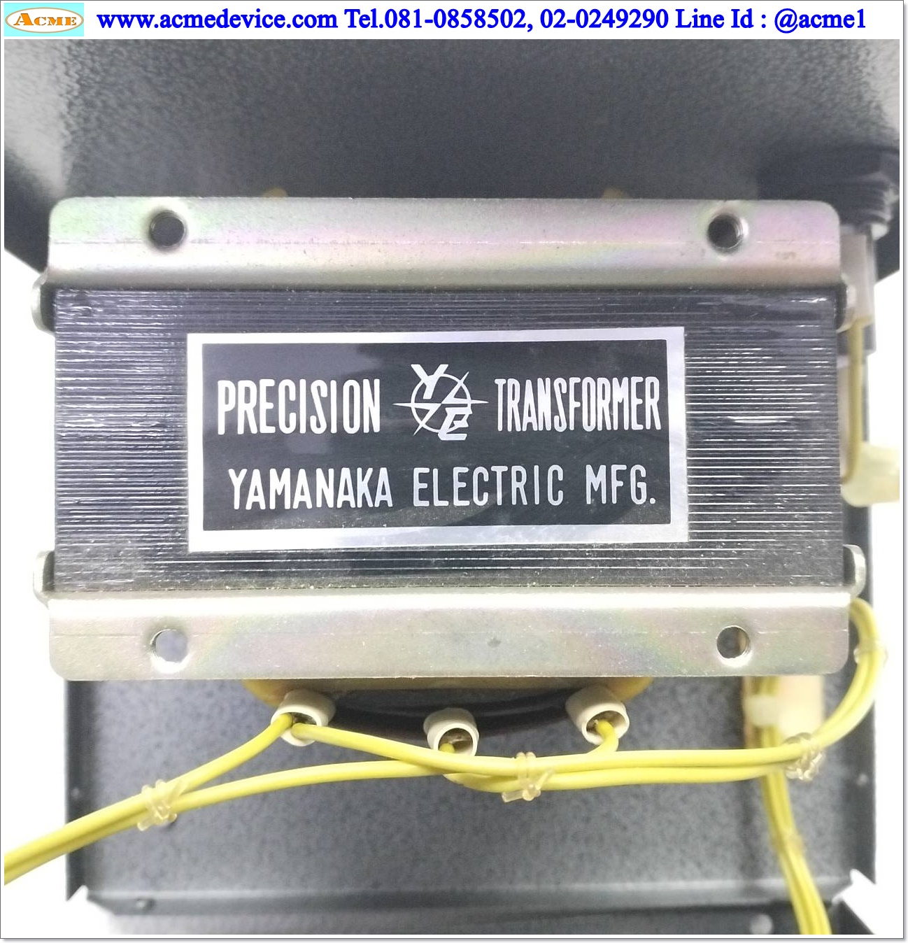 Transformer Yamanaka รุ่น ???, Pri. 100V, Sec. 200V