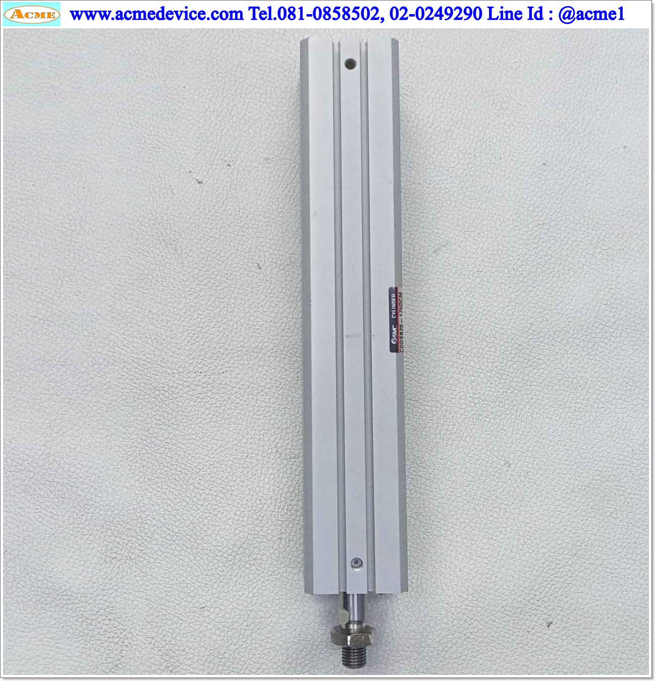 Air Cylinder SMC รุ่น CDQSB25-175DCM, Bore 25 mm., Stroke 175 mm.