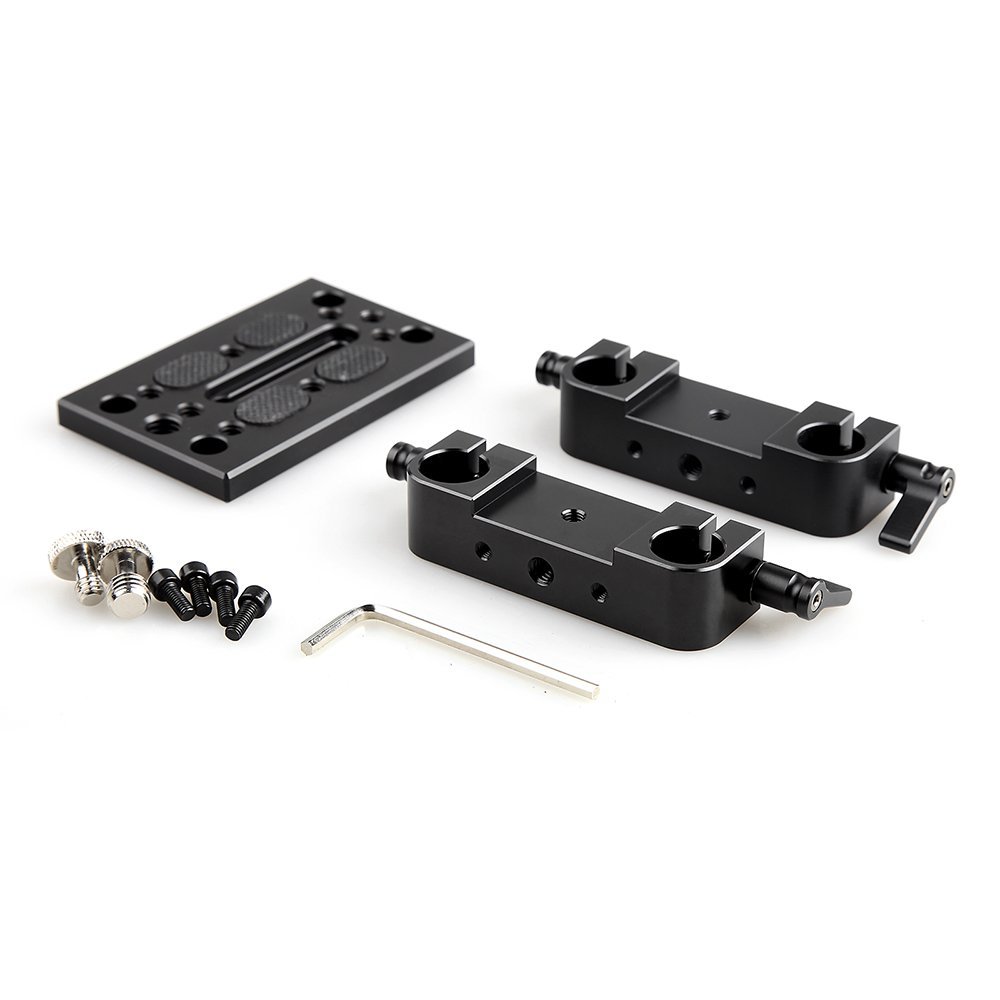 SMALLRIG® Baseplate with Dual 15mm Rod Clamp 1775 (ByOrder รอสินค้า2-3วัน)