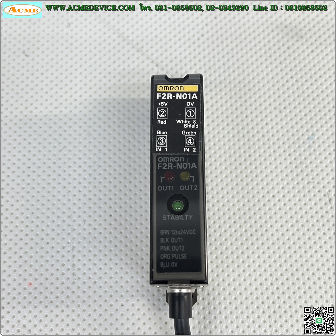 Proximity Amp Omron รุ่น F2R-N01A