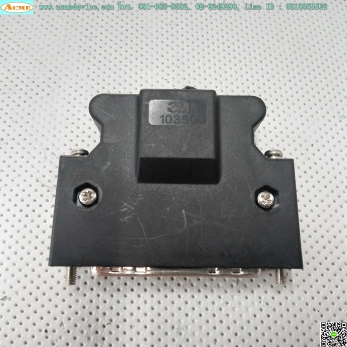 Connector Plug 3M รุ่น 10350, 50 Pin, Type Male, Solder