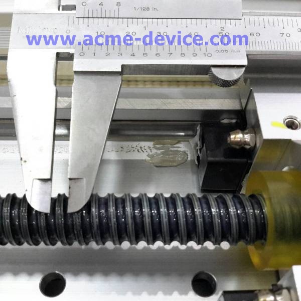 Slider IAI รุ่น ขนาด 135 x 830 mm.,Stoke 530 mm., Pith 5 mm.