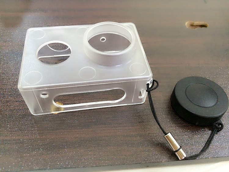 เคสพลาสติกใสสำหรับกล้องเสี่ยวหมี่ xiaomi yi camera