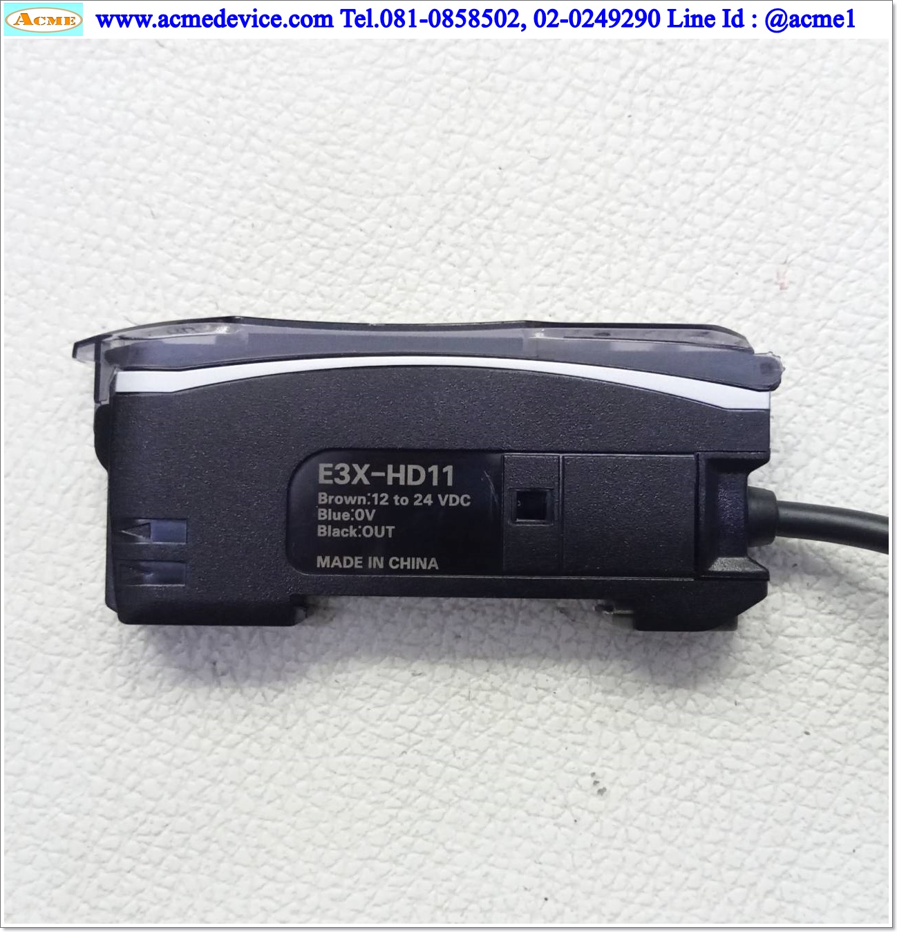 Fiber Amp Omron รุ่น E3X-HD11, NPN