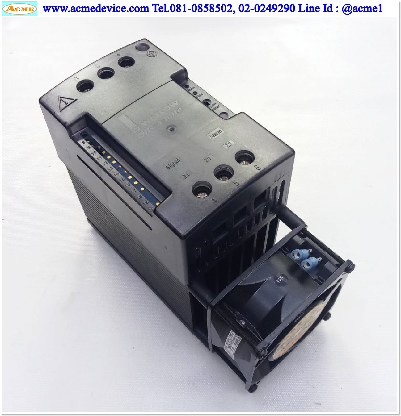 Solid State Watlow รุ่น DC32-24C0-0000,Zero Cross, Input 4.5-32Vdc, Output 100-240 Vac, 55A, 3-Phase