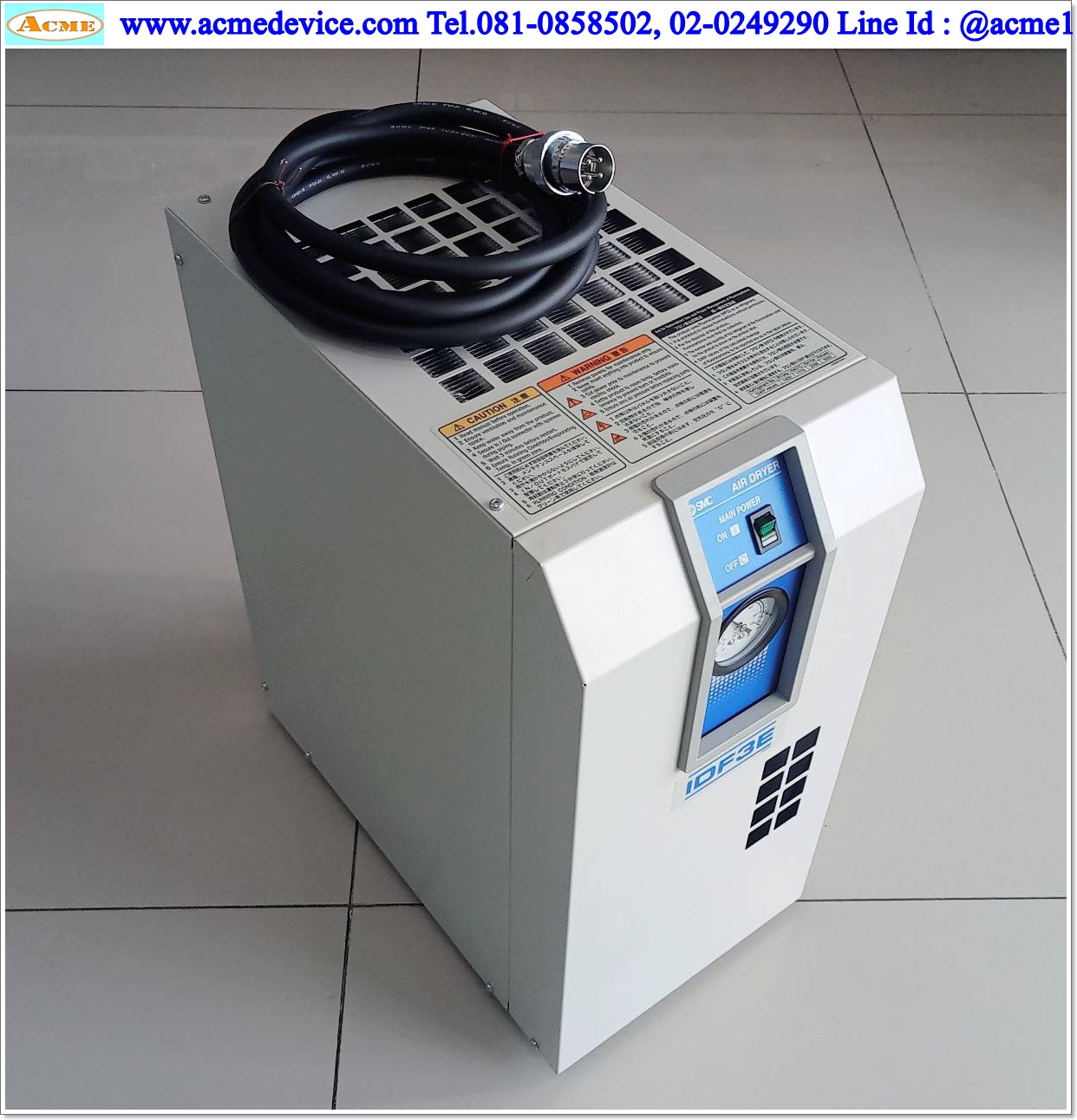 Air Dryer SMC รุ่น IDF3E-20, 0.15 to 1.0MPa